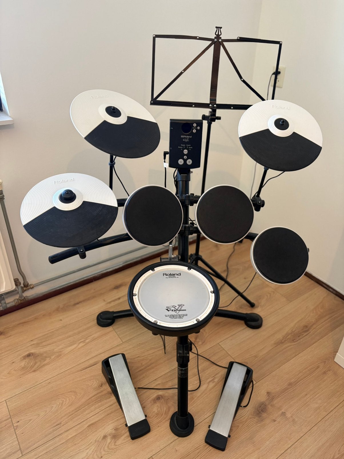 Roland TD-1KV V-Drums elektronisch drumstel – compleet, Ophalen, Zo goed als nieuw, Roland, Elektronisch