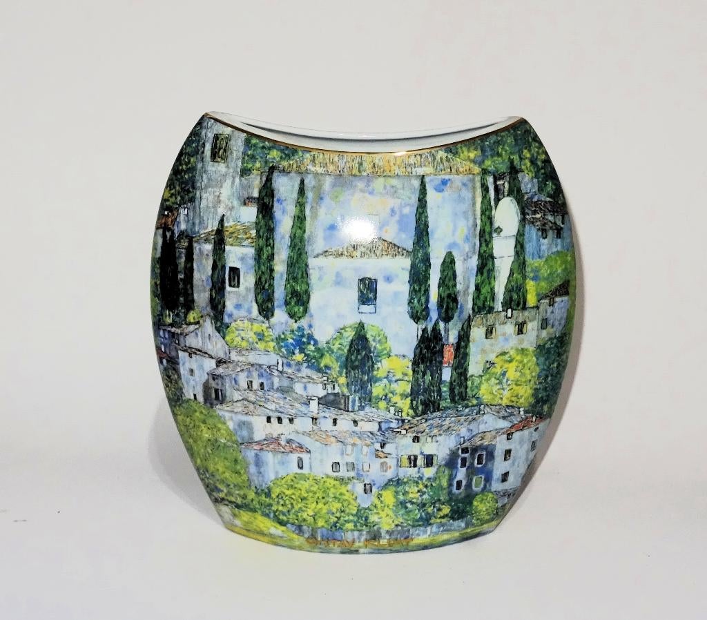Goebel / Artis Orbis - vaas Gustav Klimt, Ophalen of Verzenden
