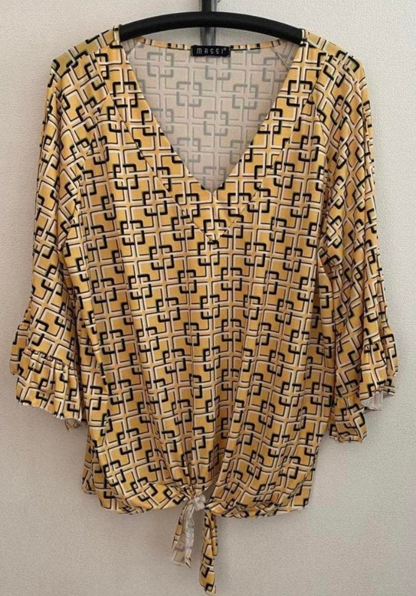 Zgan..vrolijke top van MASSI..mt:xxl, Kleding | Dames, B, Overige kleuren, Verzenden, Shirt of Top