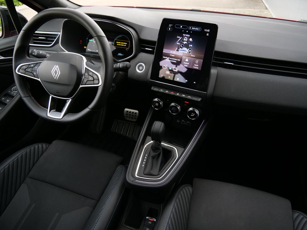 Renault Clio 1.6 E-Tech Full Hybrid 145 esprit Alpine Automa, Gebruikt, 4 cilinders, Leder en Stof, 1248 kg