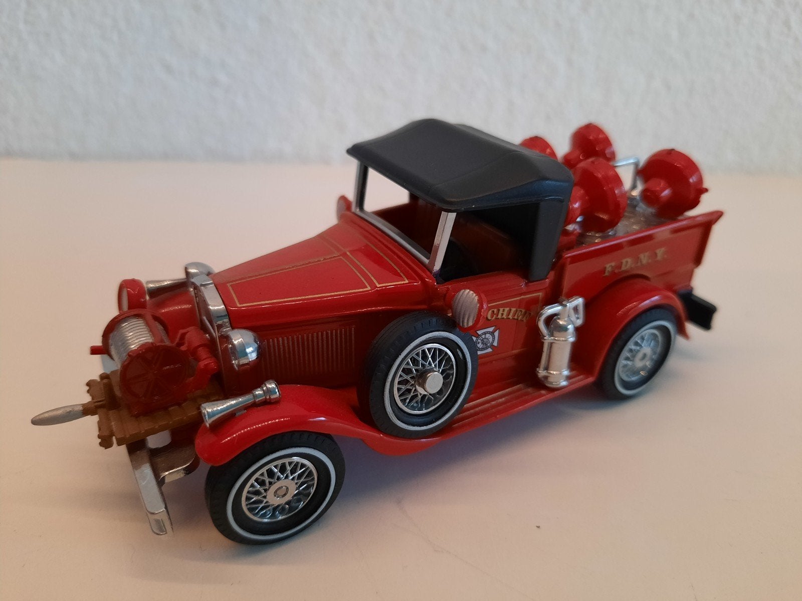 Matchbox brandweerwagen Chiefs voertuig 1930 model Ford, Ophalen of Verzenden, Zo goed als nieuw, Auto