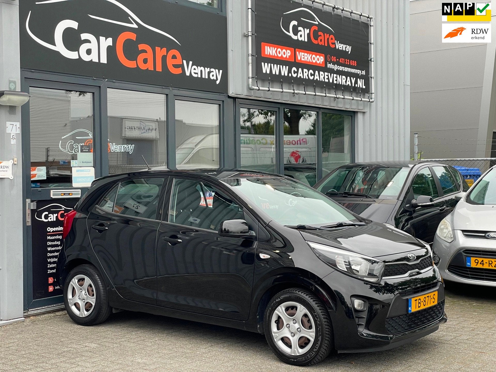 Kia Picanto 1.0 CVVT PlusLine APK07-2027 AIRCO NAP LAGE KMST, Voorwielaandrijving, Dealer onderhouden, Stof, Gebruikt