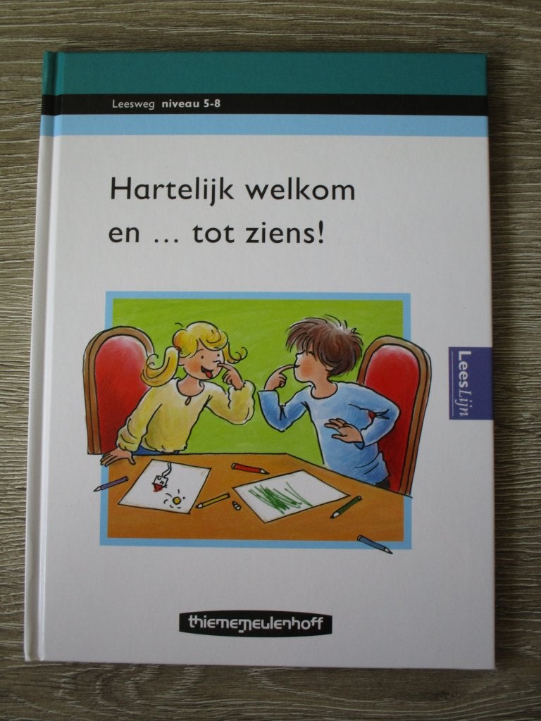Leesweg niveau 5-8 - Hartelijk welkom en     tot ziens! -, Ophalen of Verzenden, Gelezen, Fictie algemeen