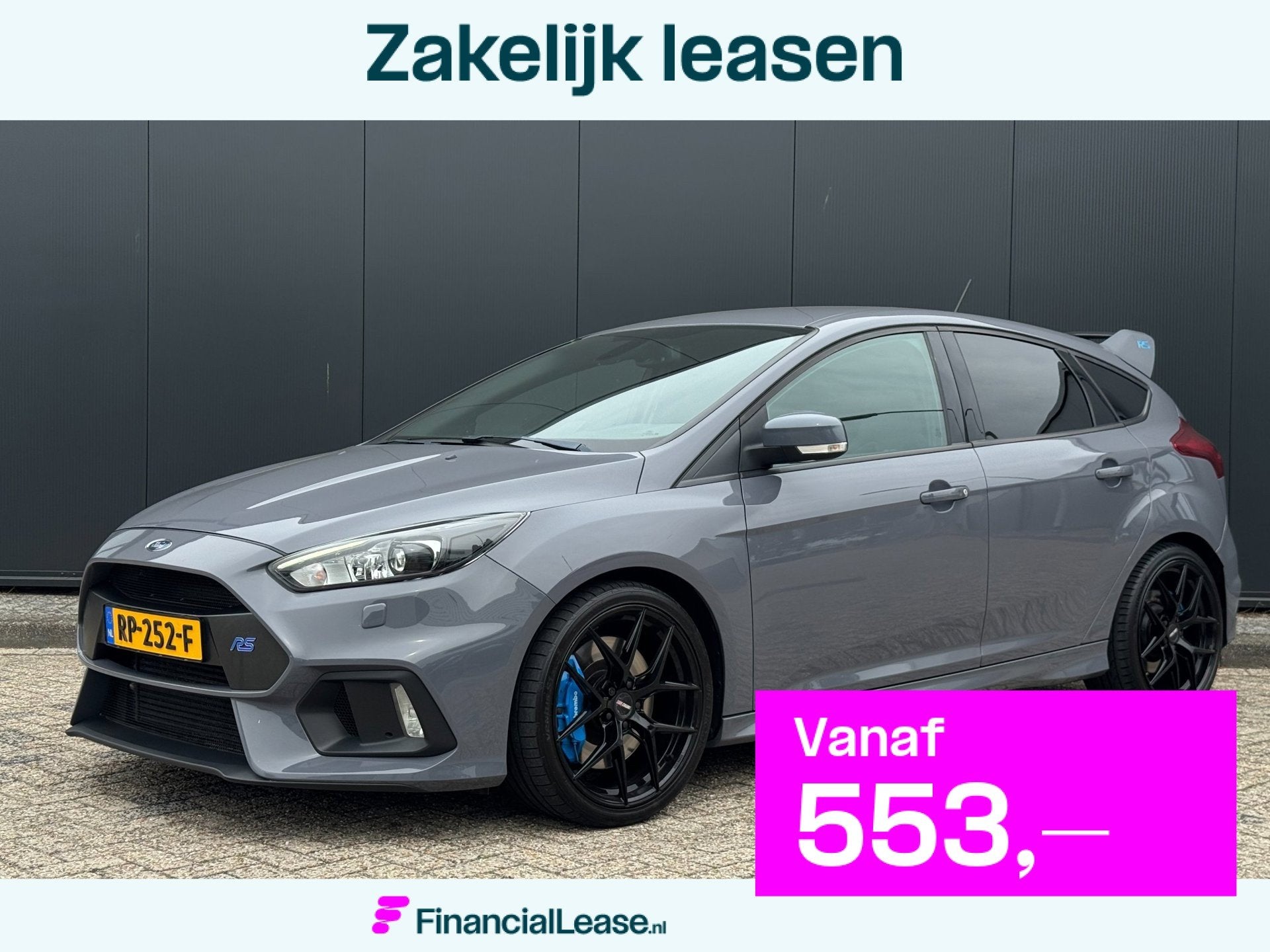 Ford Focus 2.3 RS | Orig NL geleverd | Schaalstoelen | Deale, Gebruikt, 4 cilinders, Start-stop-systeem, 2261 cc