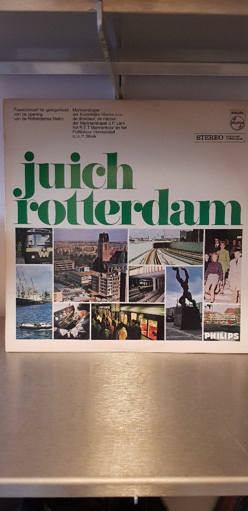 Juich ROTTERDAM-Feestconcert opening R'damse Metro(Z222-205), Ophalen of Verzenden, 1960 - 1969, Zo goed als nieuw, 12 inch