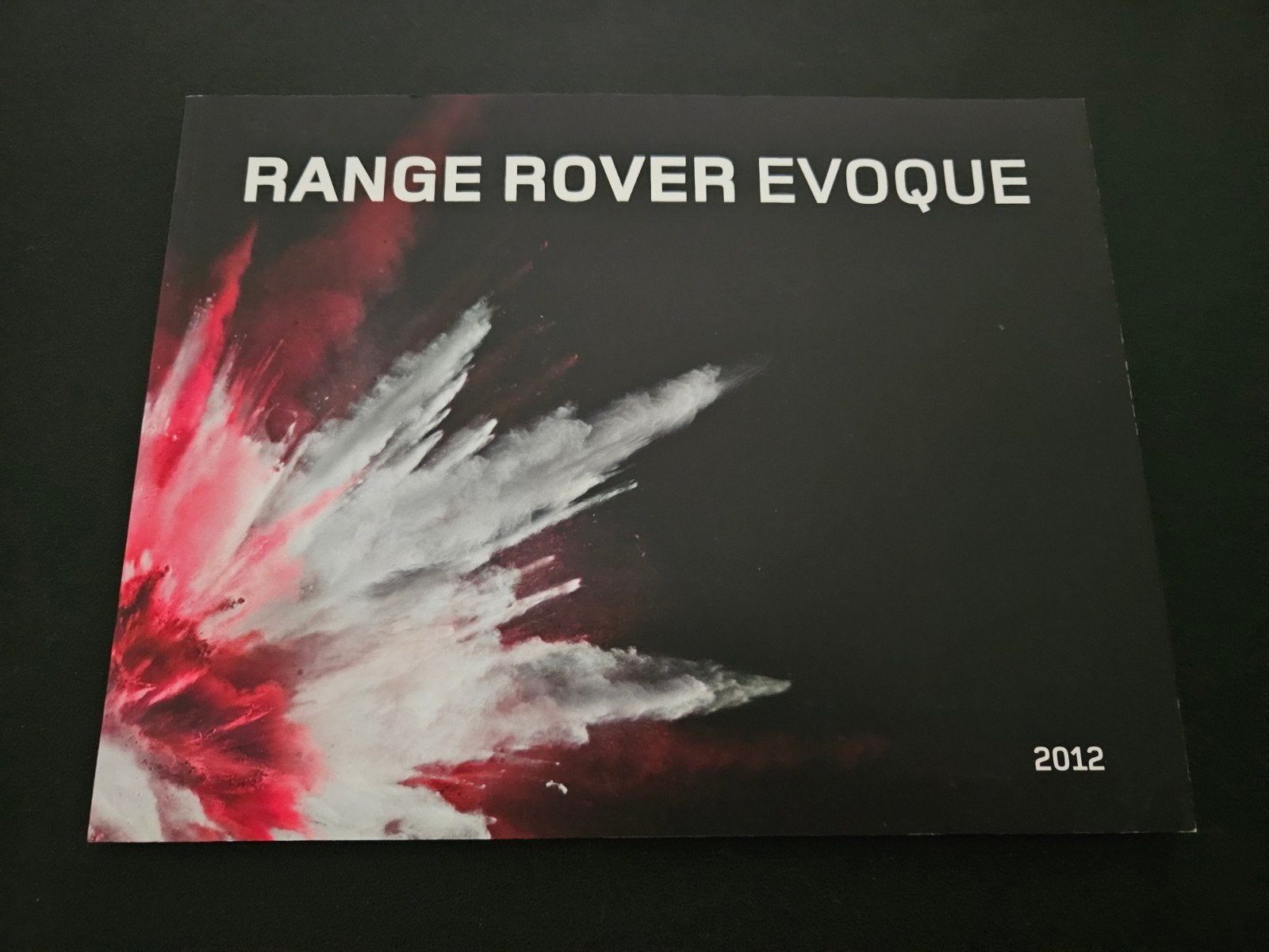 Brochure Range Rover Evoque 2012, Boeken, Ophalen of Verzenden, Zo goed als nieuw, Overige merken