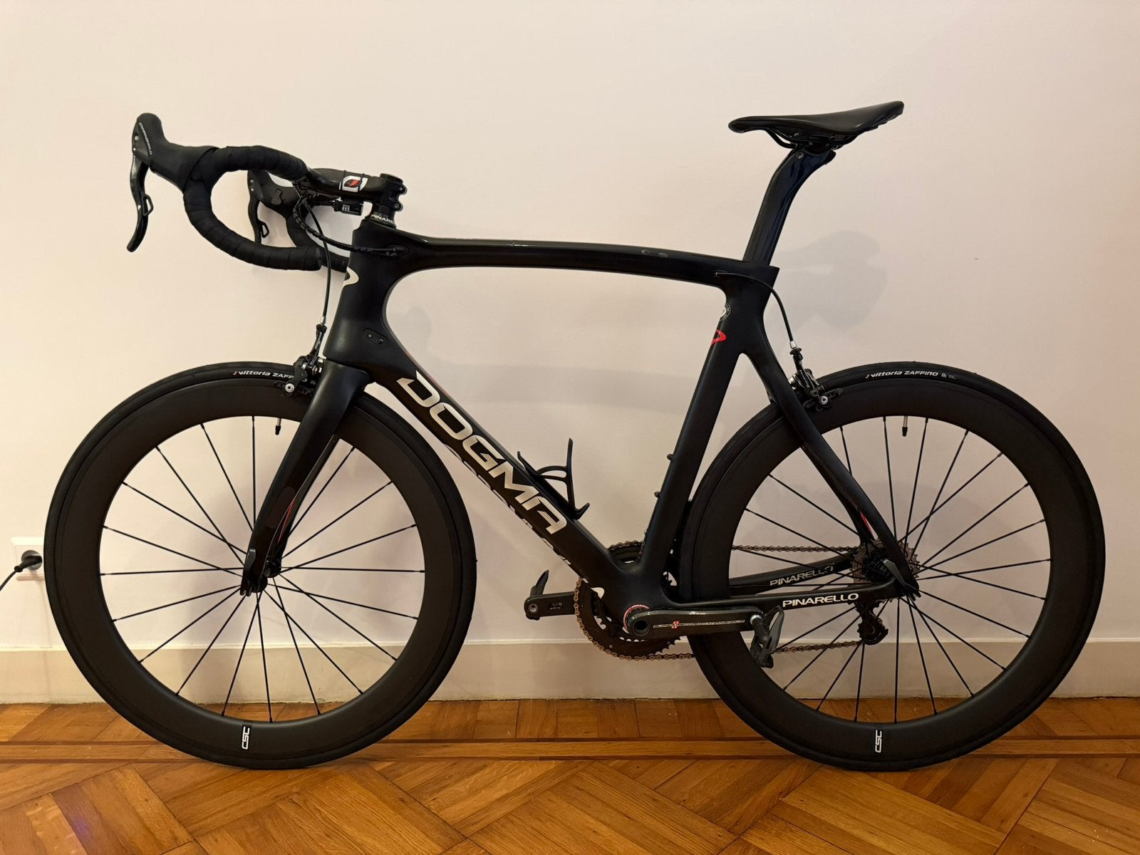 Pinarello Dogma F8 Carbon Campagnolo Super Record EPS, Ophalen, Zo goed als nieuw, Overige typen