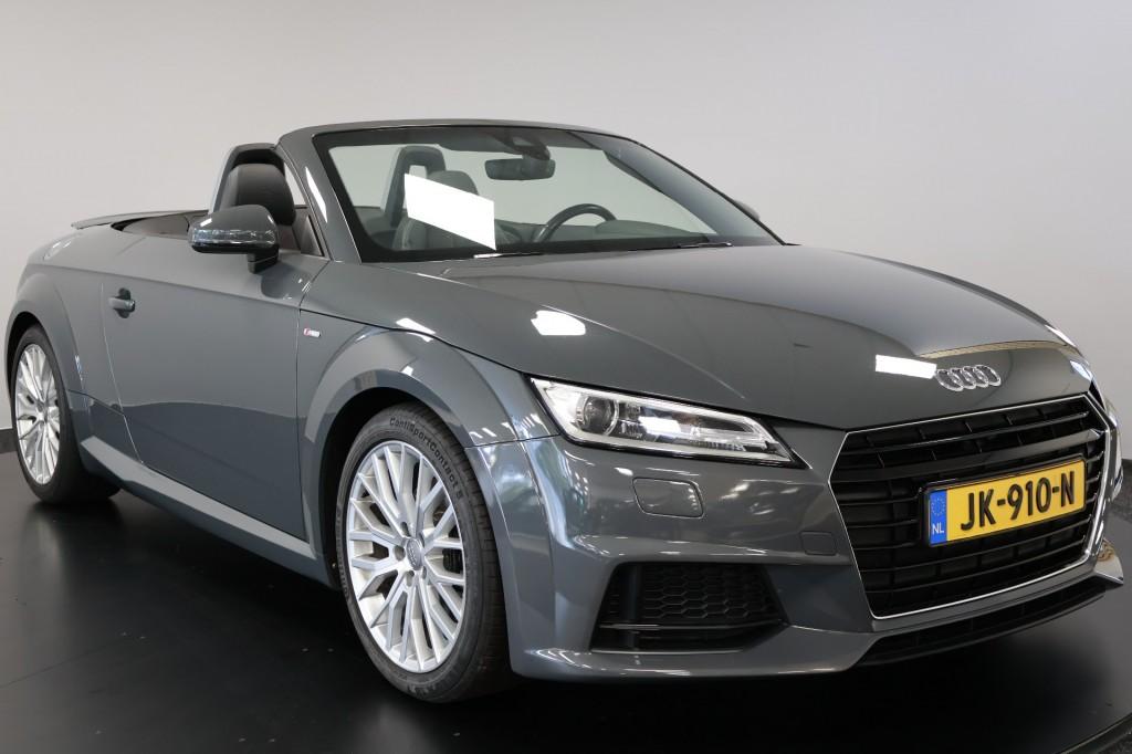 Audi TT 2.0 TFSI S-Line roadster Virtual alcantara, Auto's, TT, Gebruikt, 4 cilinders, Leder