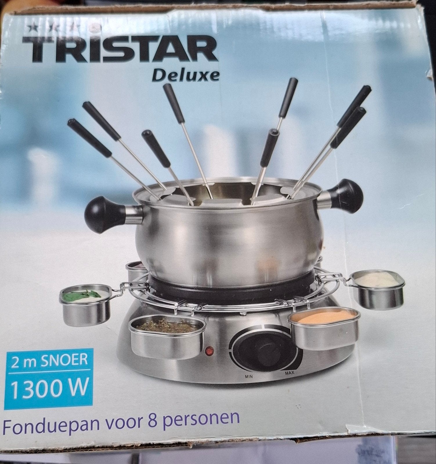 Fonduepan, Ophalen, Zo goed als nieuw, Elektrisch, Fonduepan