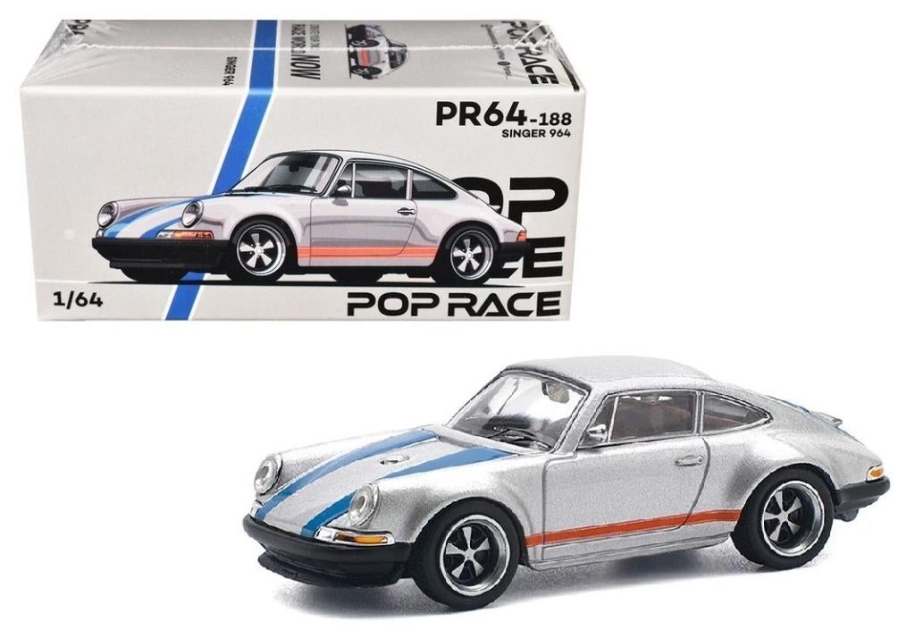 Porsche Singer 964 van Pop Race 1/64, Ophalen of Verzenden, Nieuw, Auto