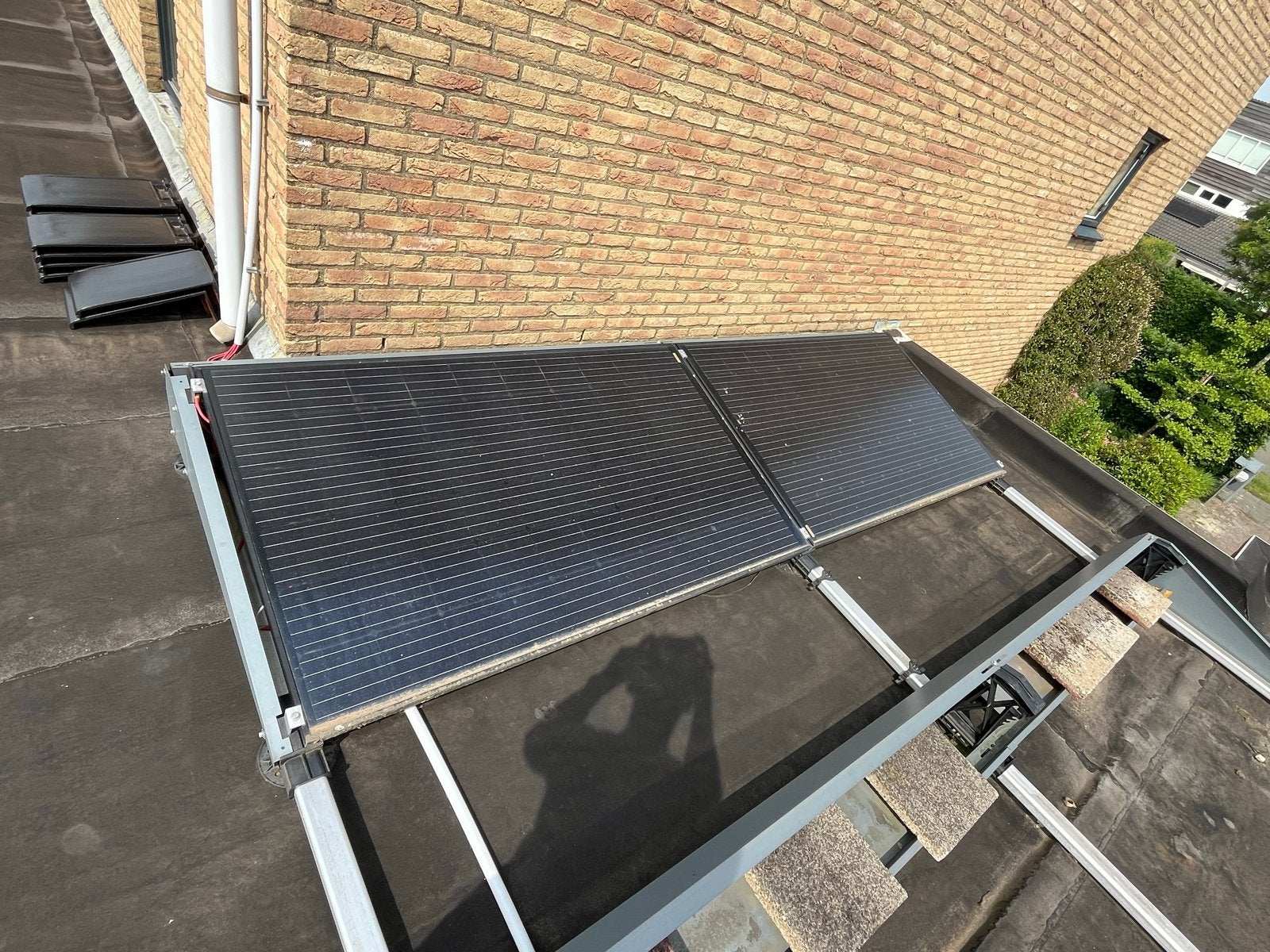 AEG Glas-Glas Zonnepanelen AS-M606G - 20 stuks, Ophalen, Gebruikt, Compleet systeem, 200 wattpiek of meer