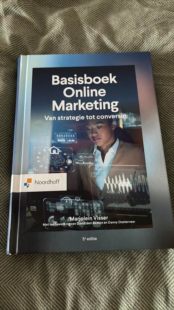Basisboek online marketing, Ophalen of Verzenden, Zo goed als nieuw, Economie en Marketing