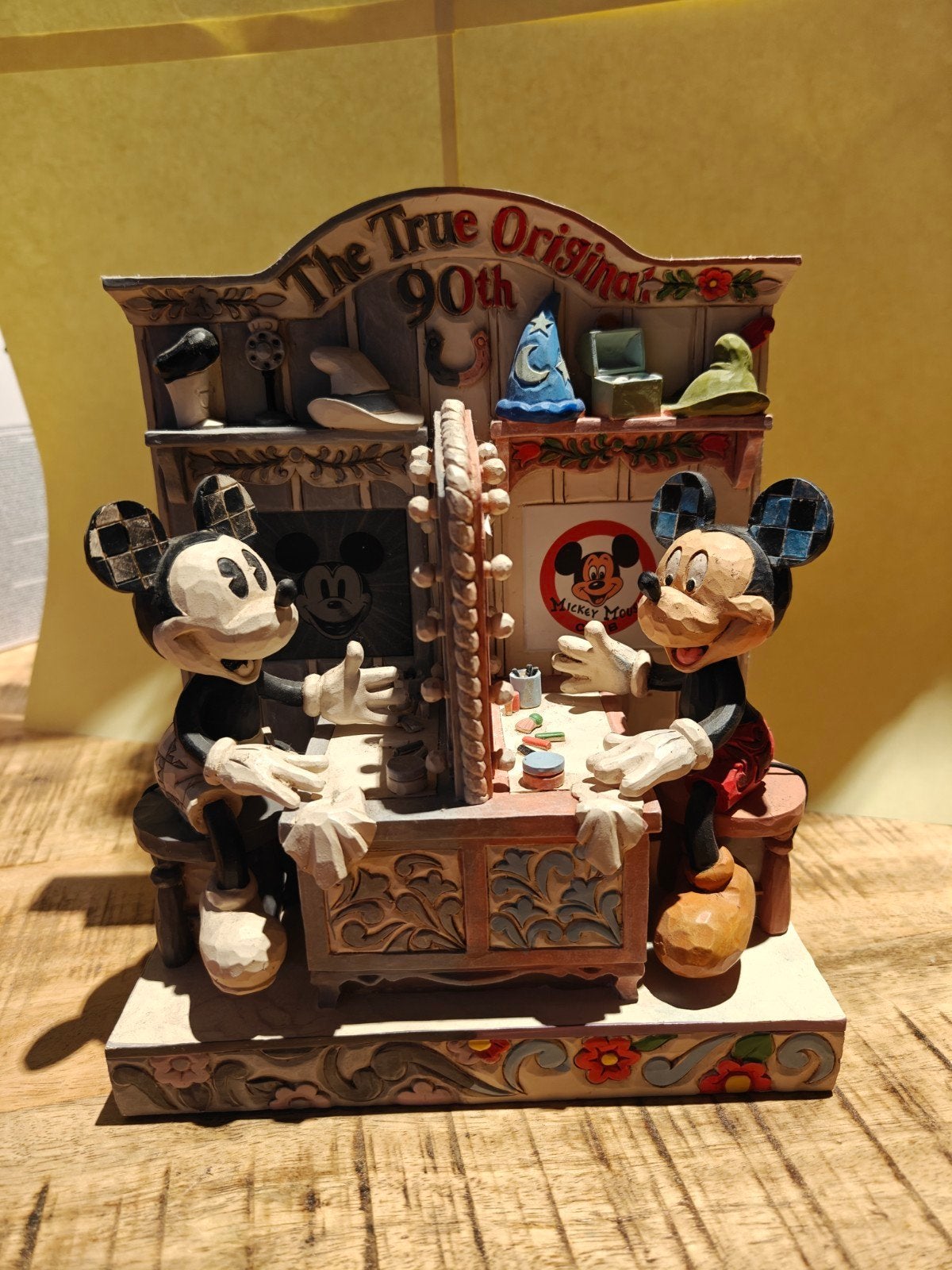 Mickey The True Original 90 TD, Verzamelen, Disney, Ophalen of Verzenden, Mickey Mouse, Zo goed als nieuw, Beeldje of Figuurtje
