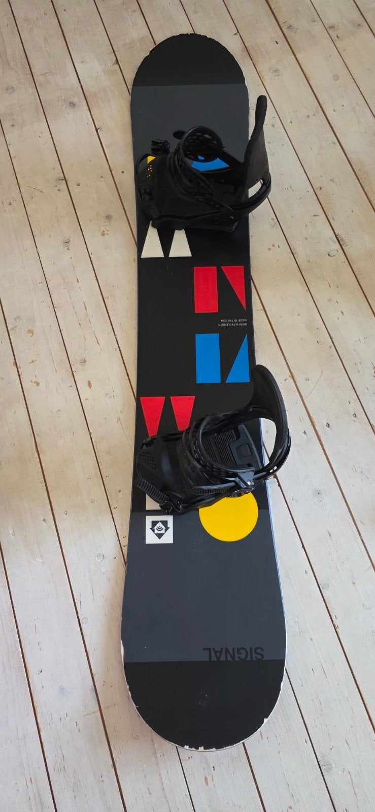 Signal Omni Wavelength Snowboard met cartel bindingen, Sport en Fitness, 140 tot 160 cm, Overige typen, Zo goed als nieuw, Skiën