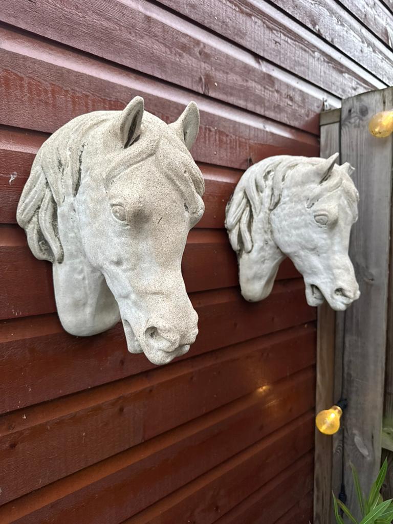 Paardenhoofd..2 stuks, Ophalen of Verzenden, Zo goed als nieuw