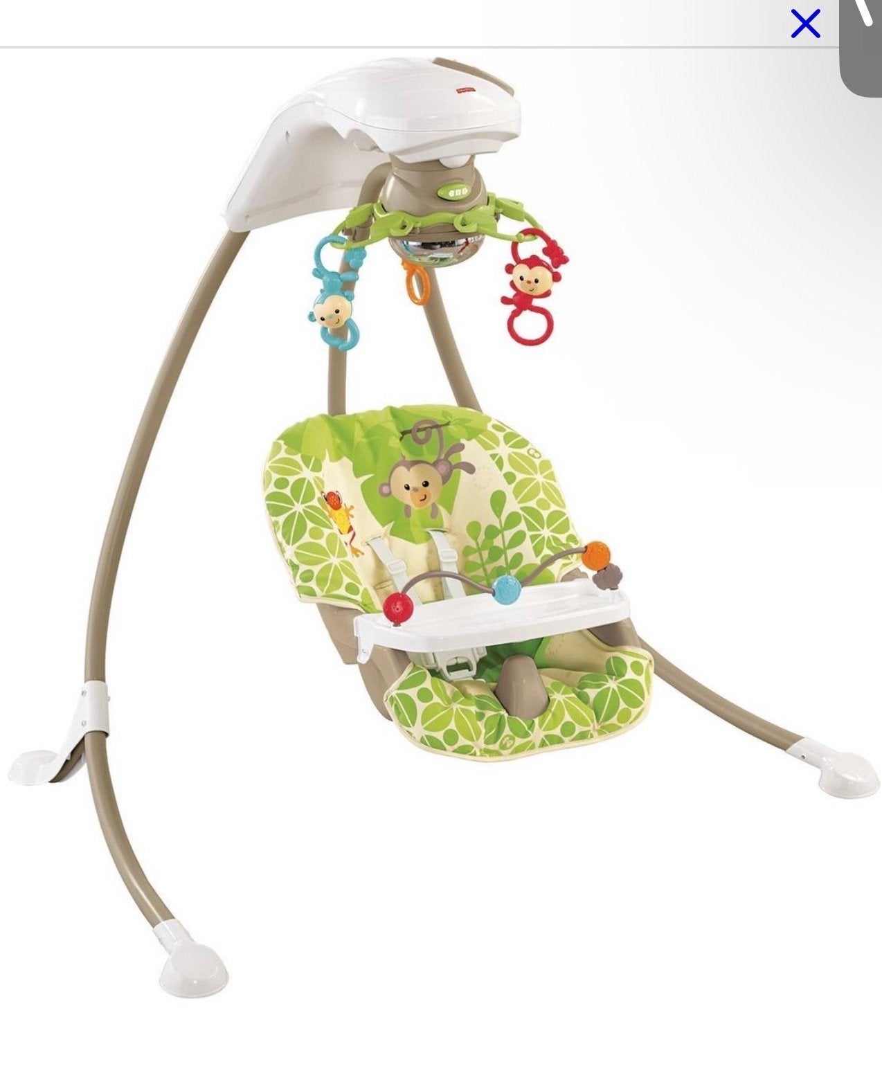 Fisher-Price Wipstoel met Schommelfunctie en Speelgoed, Ophalen, Fisher-Price, Gebruikt, Wipstoel