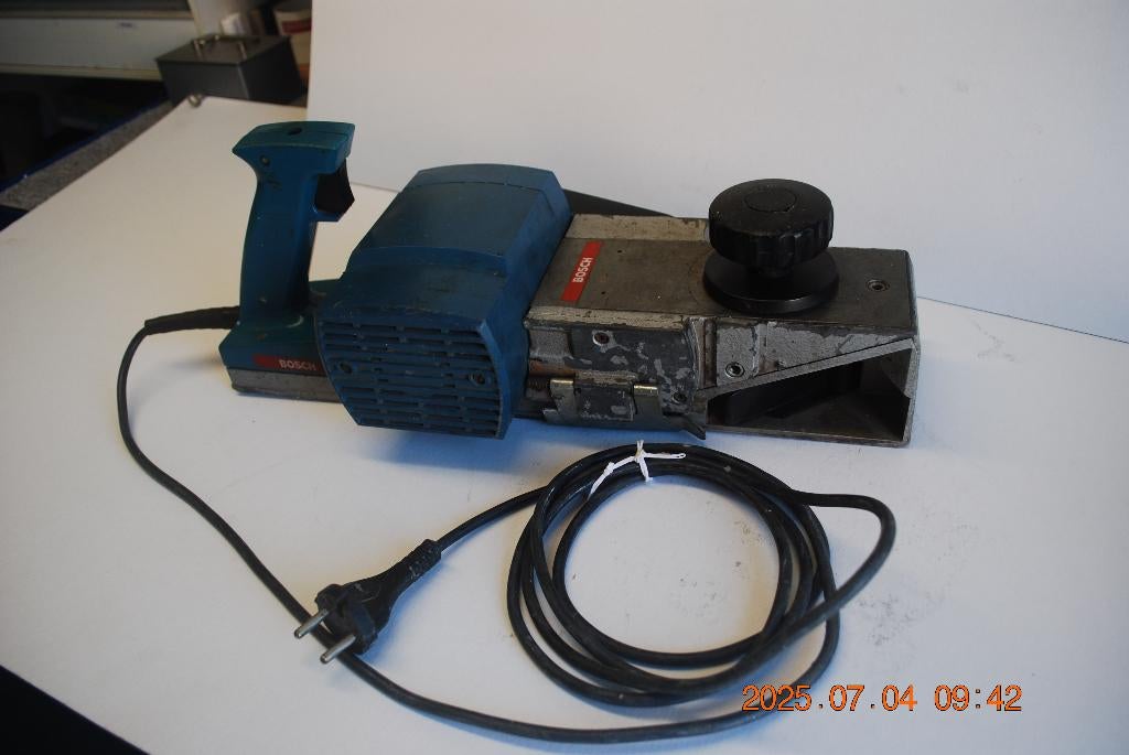 Bosch schaafmachine, Ophalen, Gebruikt