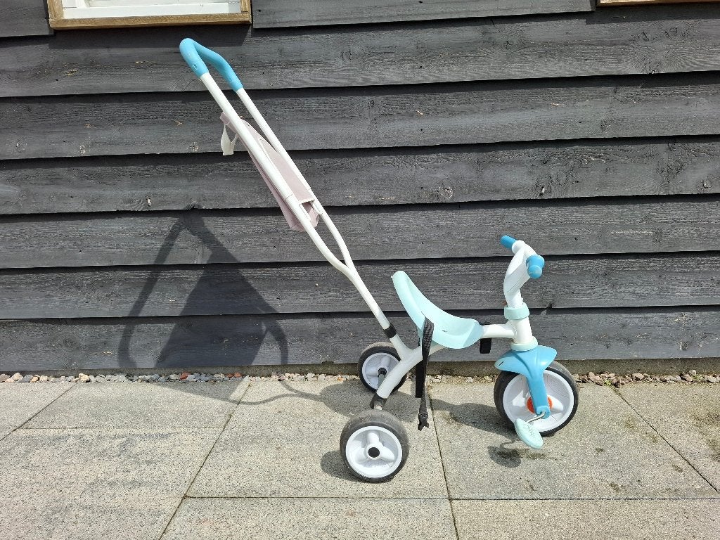 Smoby, Fietsen en Brommers, Fietsen | Driewielers, Ophalen, Gebruikt, Smoby, Duwstang