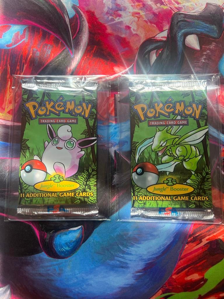Pokémon Jungle Booster Packs - Scyther & Wigglytuff, Ophalen of Verzenden, Nieuw, Booster