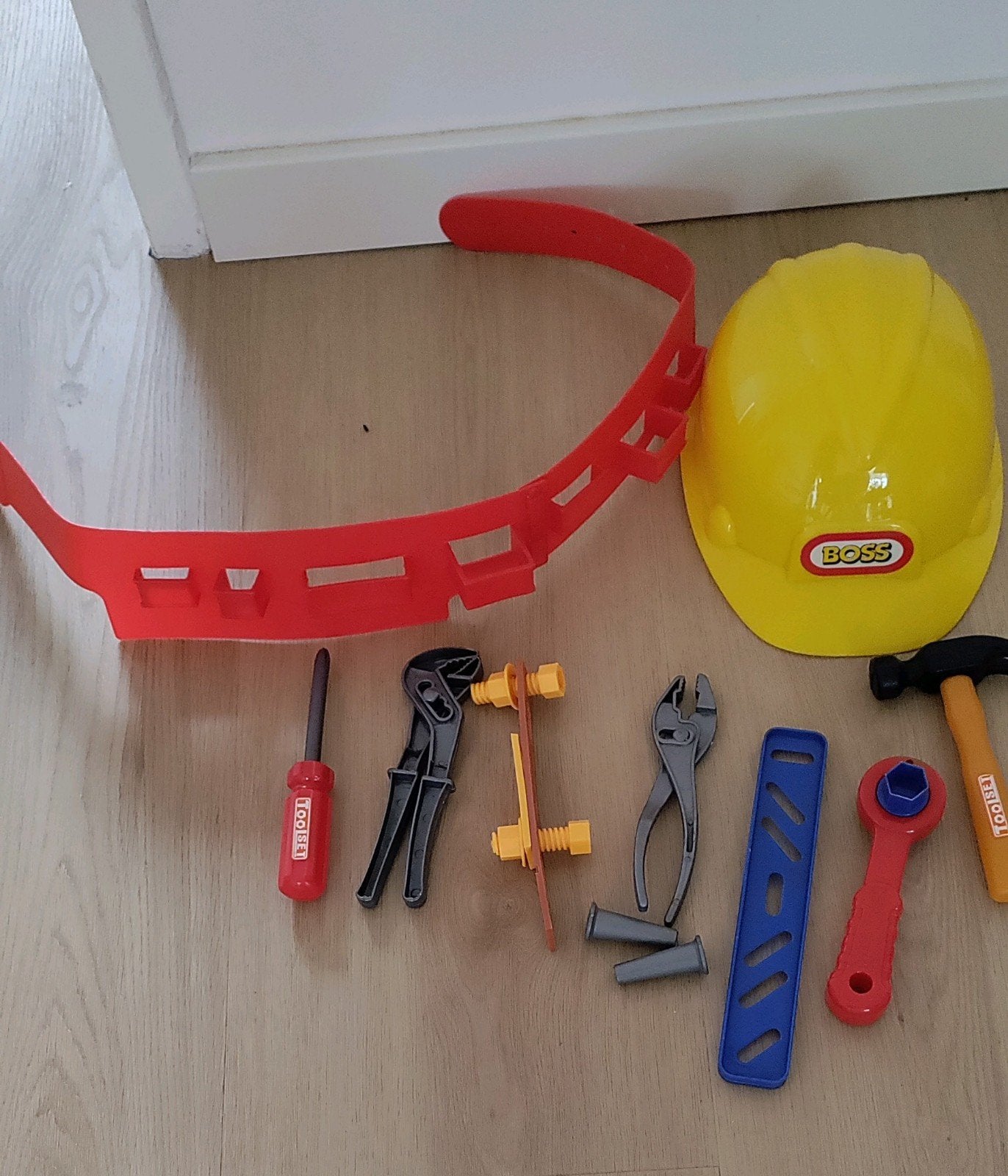 Peuter Kleuter Bouwvakkers speelset, Ophalen of Verzenden, Gebruikt