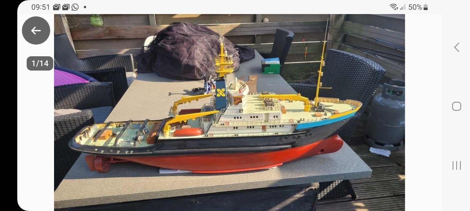 Smit Rotterdam van Billing Boats RC toegankelijk, Ophalen, Gebruikt, Overige merken