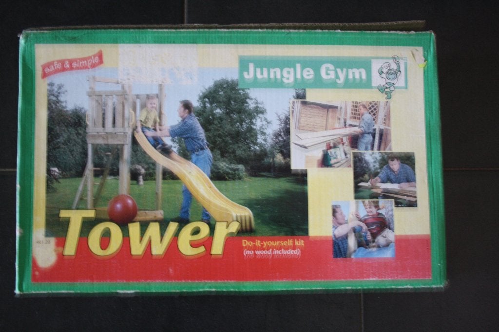 Jungle Gym Tower, basis pakket (geen hout), Ophalen, Nieuw, Overige materialen