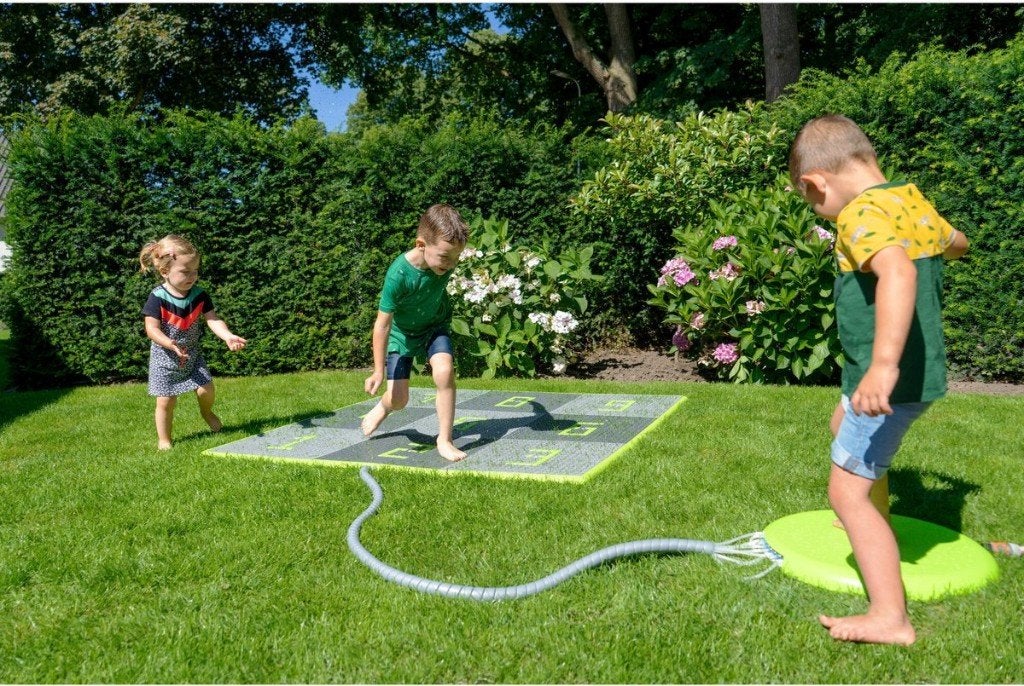 Water plezier met speeltegels  1 x gebruikt, Tuin en Terras, Ophalen, Minder dan 80 cm, Overige typen, Vierkant