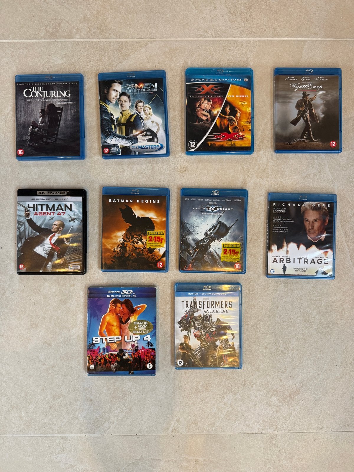 Blu-ray collectie: Actie, Sci-Fi & meer (10 films), Cd's en Dvd's, Blu-ray, Ophalen, Engels, Nederlands, Actie