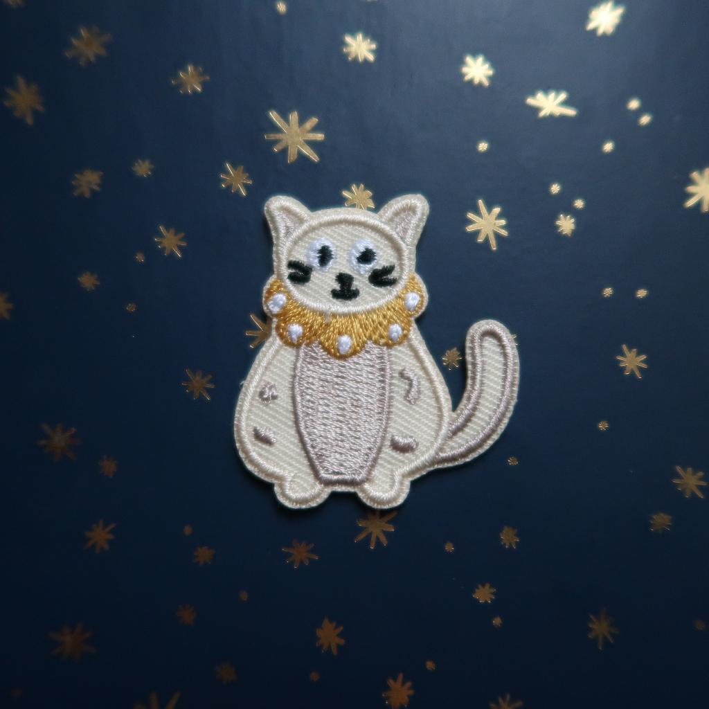 Kat opstrijkplaatje Patch Badge Applique, Verzenden, Nieuw, Overige applicaties