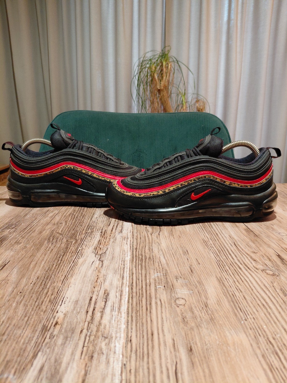 Nike Air Max 97 Special Edition 'Black Leopard' Size 38, Zwart, Nike, Ophalen of Verzenden, Sneakers of Gympen