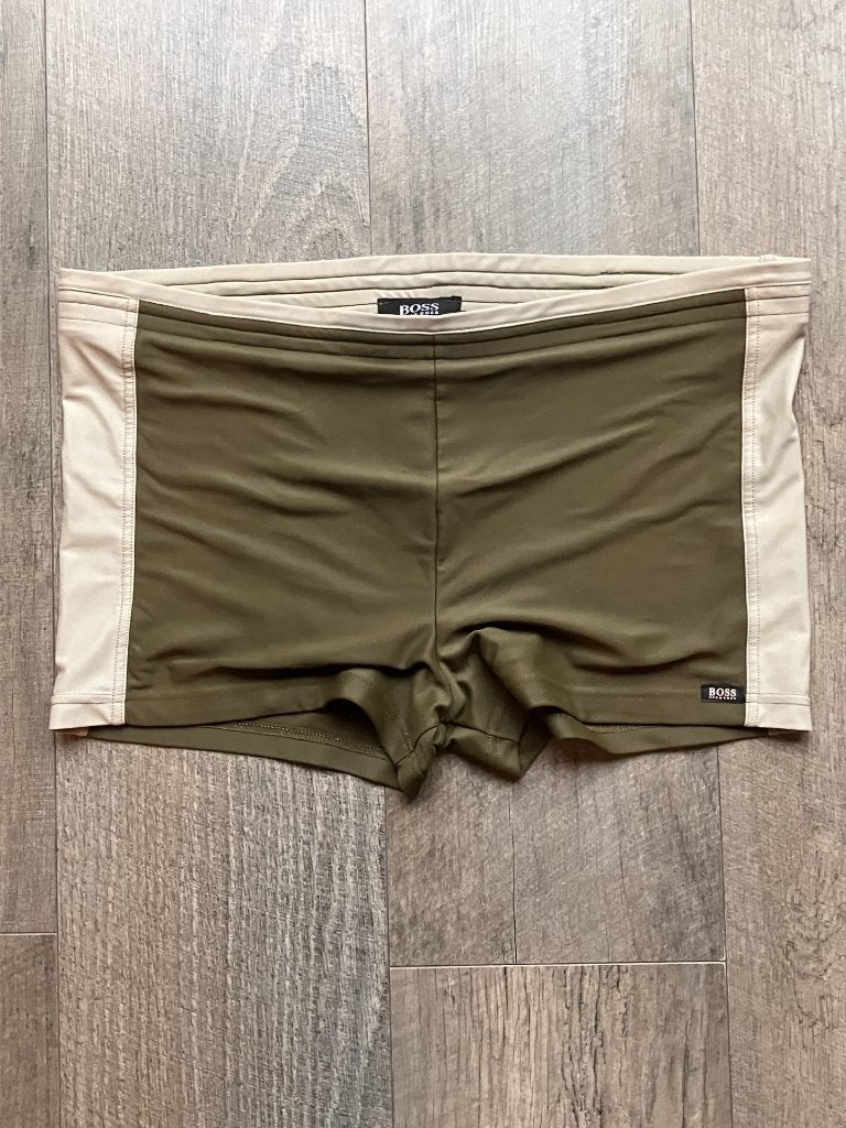 Hugo Boss zwembroek maat M (groen), Maat 48/50 (M), Ophalen of Verzenden, Hugo Boss, Zwemslip