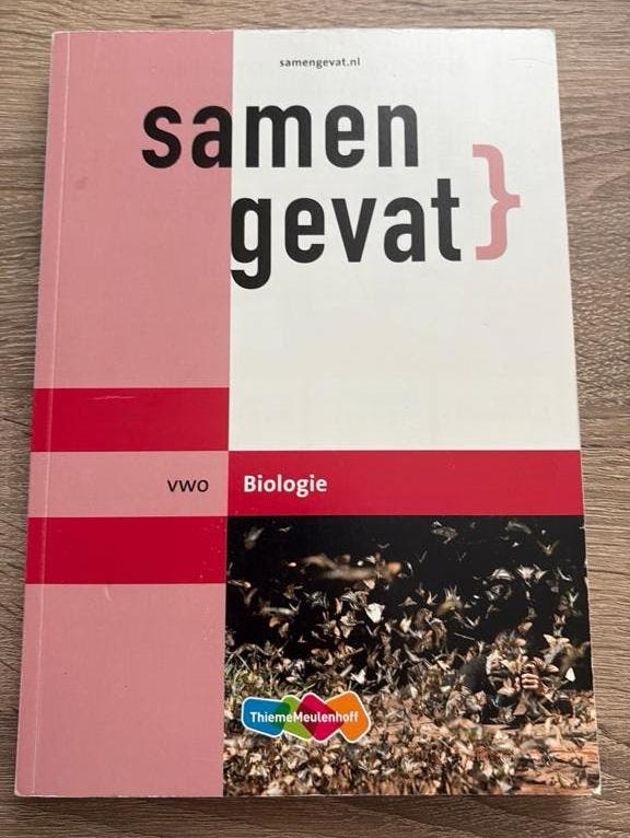 Examenbundel Biologie samengevat, Boeken, Schoolboeken, Ophalen of Verzenden, Nieuw, VWO, Biologie