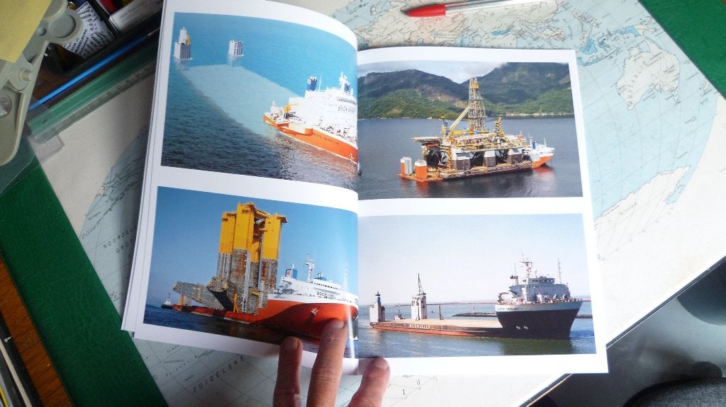 Boekje Dockwise  Zelf gemaakt, maar mooi -, Verzenden, Nieuw, Motorboot, Boek of Tijdschrift