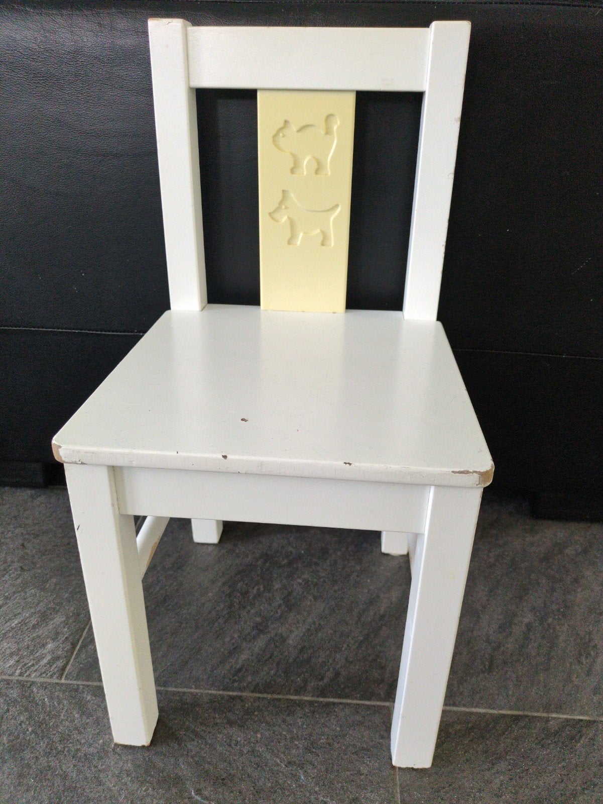IKEA KRITTER Kinderstoel - Wit T.E.A.B., Ophalen, Gebruikt, Stoel(en)