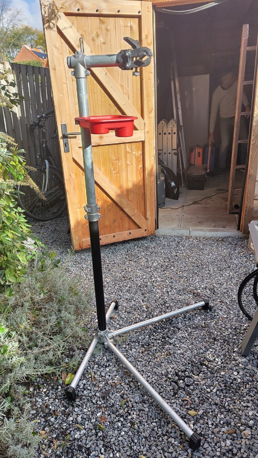 Fiets Montagestandaard - Gebruikt maar in goede staat, Ophalen, Gebruikt, Overig gereedschap