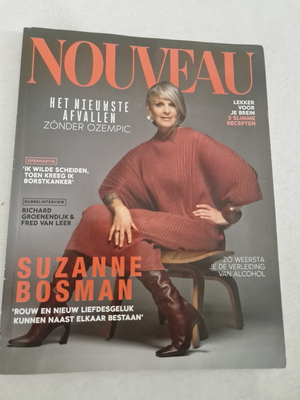 "NOUVEAU" GLOSSY JAN. 2026, Ophalen, Zo goed als nieuw, Glossy