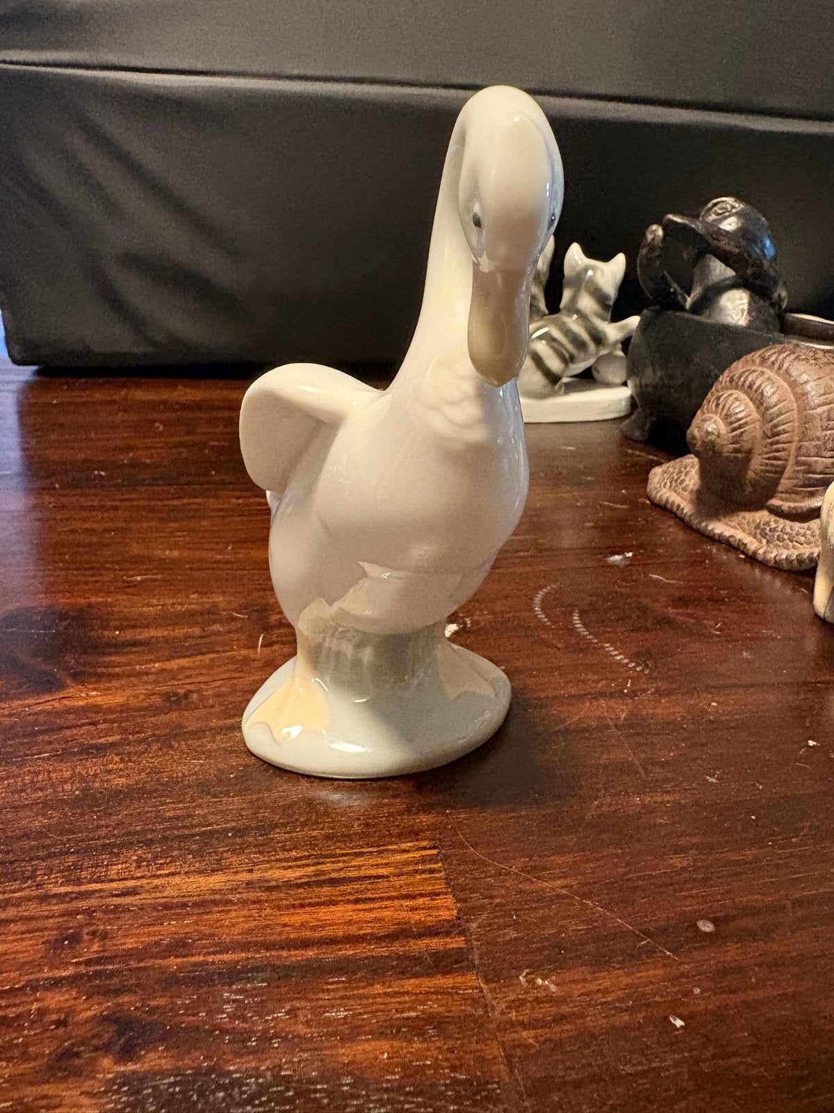 Lladro porseleinen eend - Made in Spain, Ophalen of Verzenden, Zo goed als nieuw, Dier