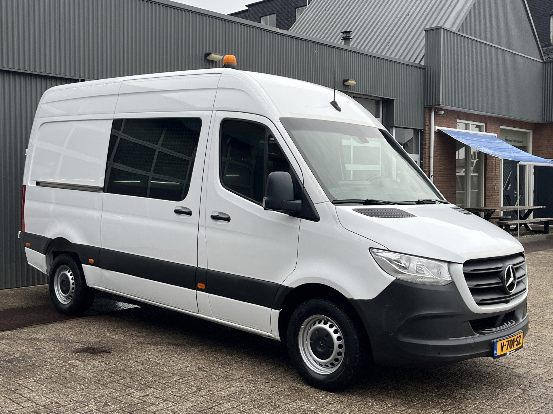 Mercedes-Benz Sprinter 314 CDI L2H2 Werkplaats Omvormer Trek, Automaat, Dealer onderhouden, Gebruikt, Wit