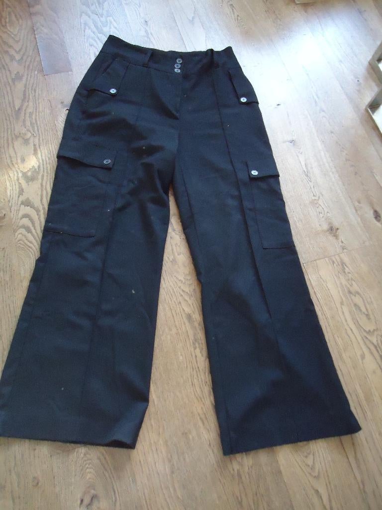 Zwarte Didi broek maat 46, Zwart, Maat 46/48 (XL) of groter, Didi, Ophalen of Verzenden