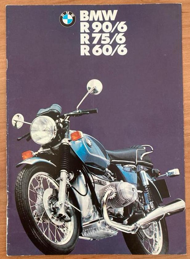 Zeldzame BMW Motorfiets Brochure - Die BMW Idee, Ophalen of Verzenden, BMW