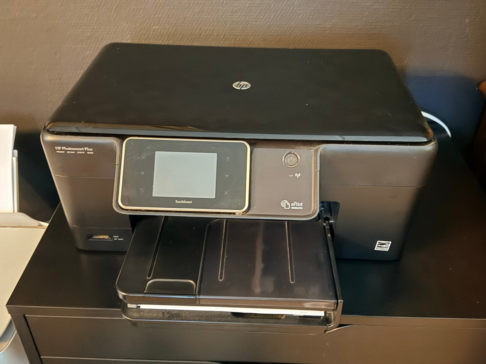HP Photosmart Plus All-in-One Printer met fotolade, Ophalen, Gebruikt, Inkjetprinter, All-in-one