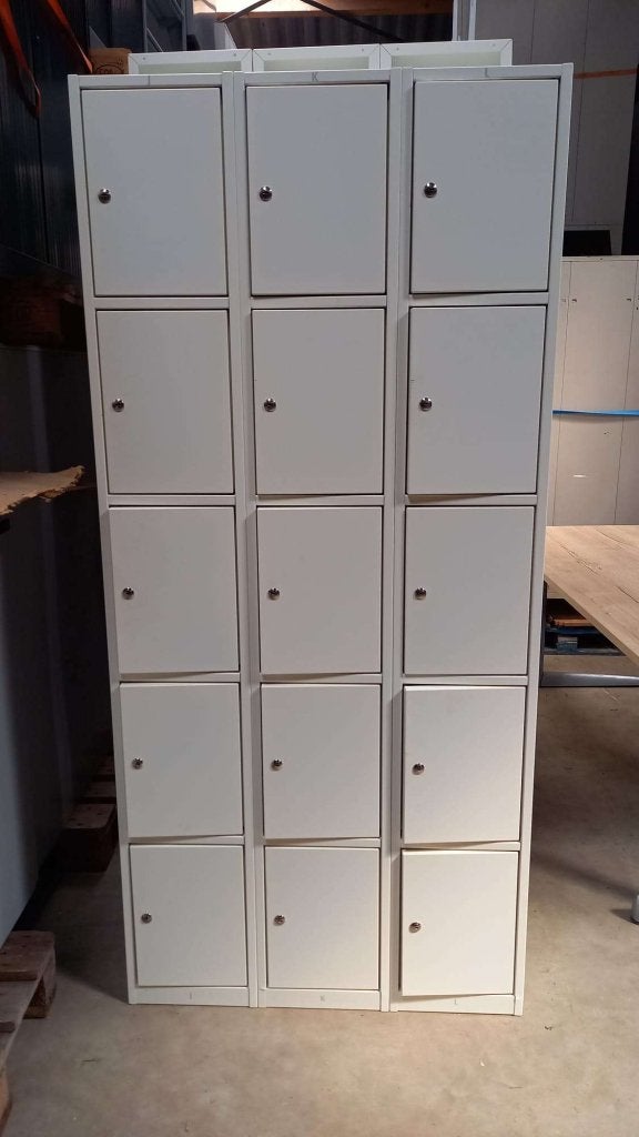 5 vaks lockerkast, Huis en Inrichting, Kasten | Overige, Gebruikt, Ophalen
