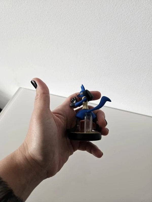 Lucario amiibo -- Nintendo, Ophalen of Verzenden, Zo goed als nieuw