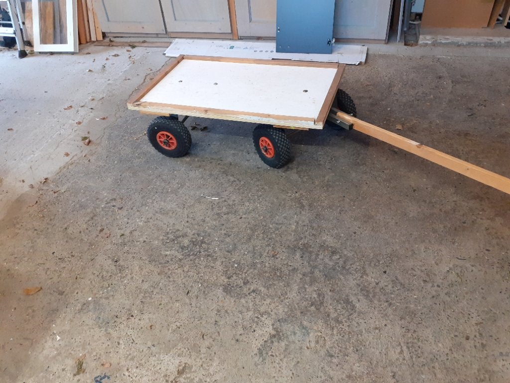 Bolderwagen onderstel, Caravans en Kamperen, Ophalen, Gebruikt