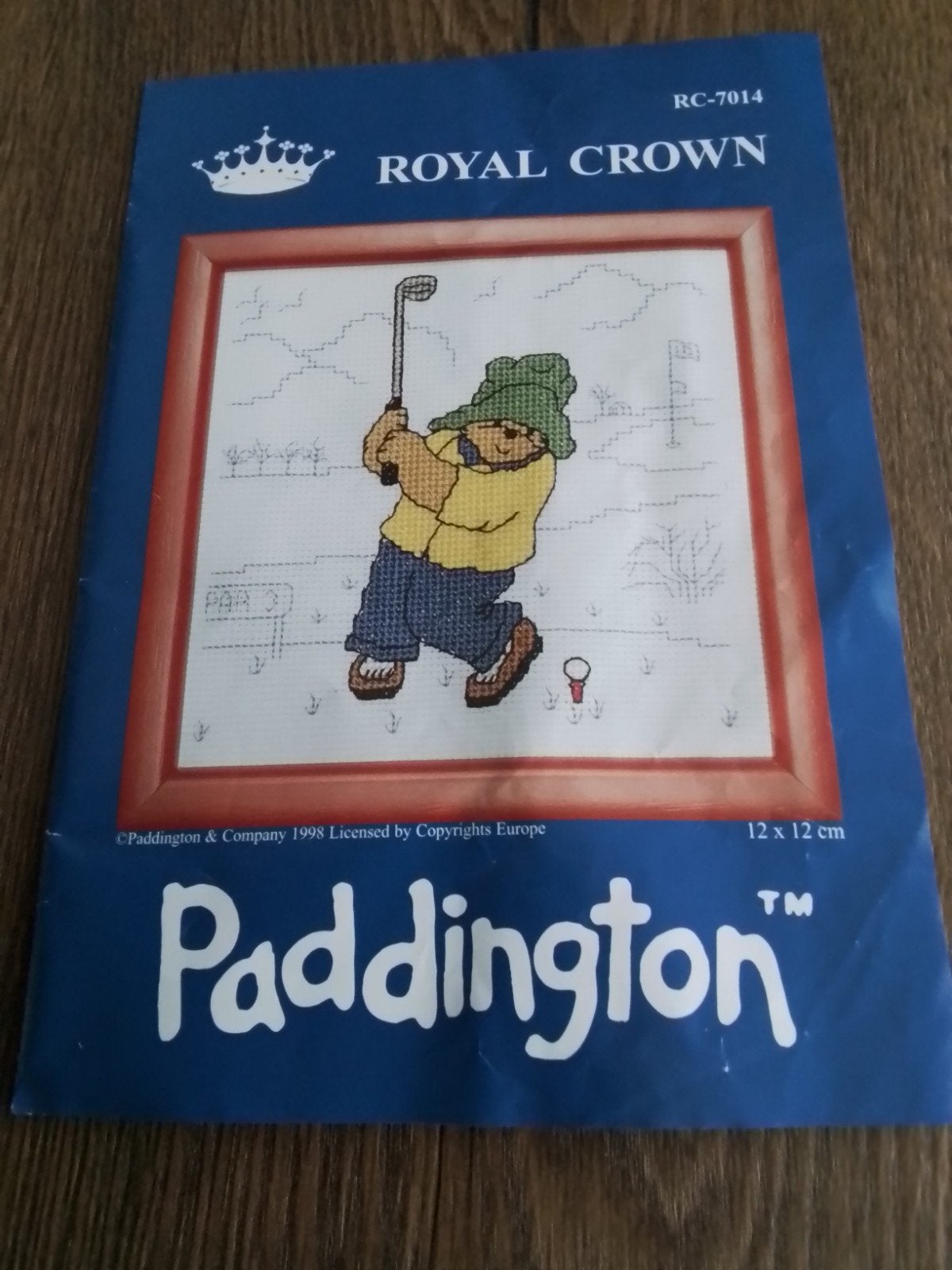 3 borduurpakketjes van beertje paddington,  per stuk 5,00 eu, Ophalen of Verzenden, Zo goed als nieuw, Handborduren, Borduurpakket