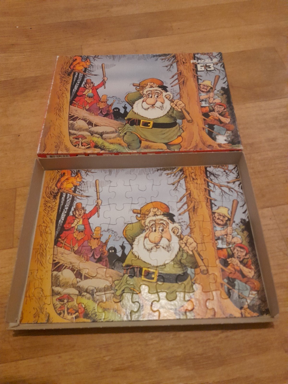 douwe dabbert puzzel, Verzamelen, Ophalen of Verzenden, Overige figuren, Gebruikt