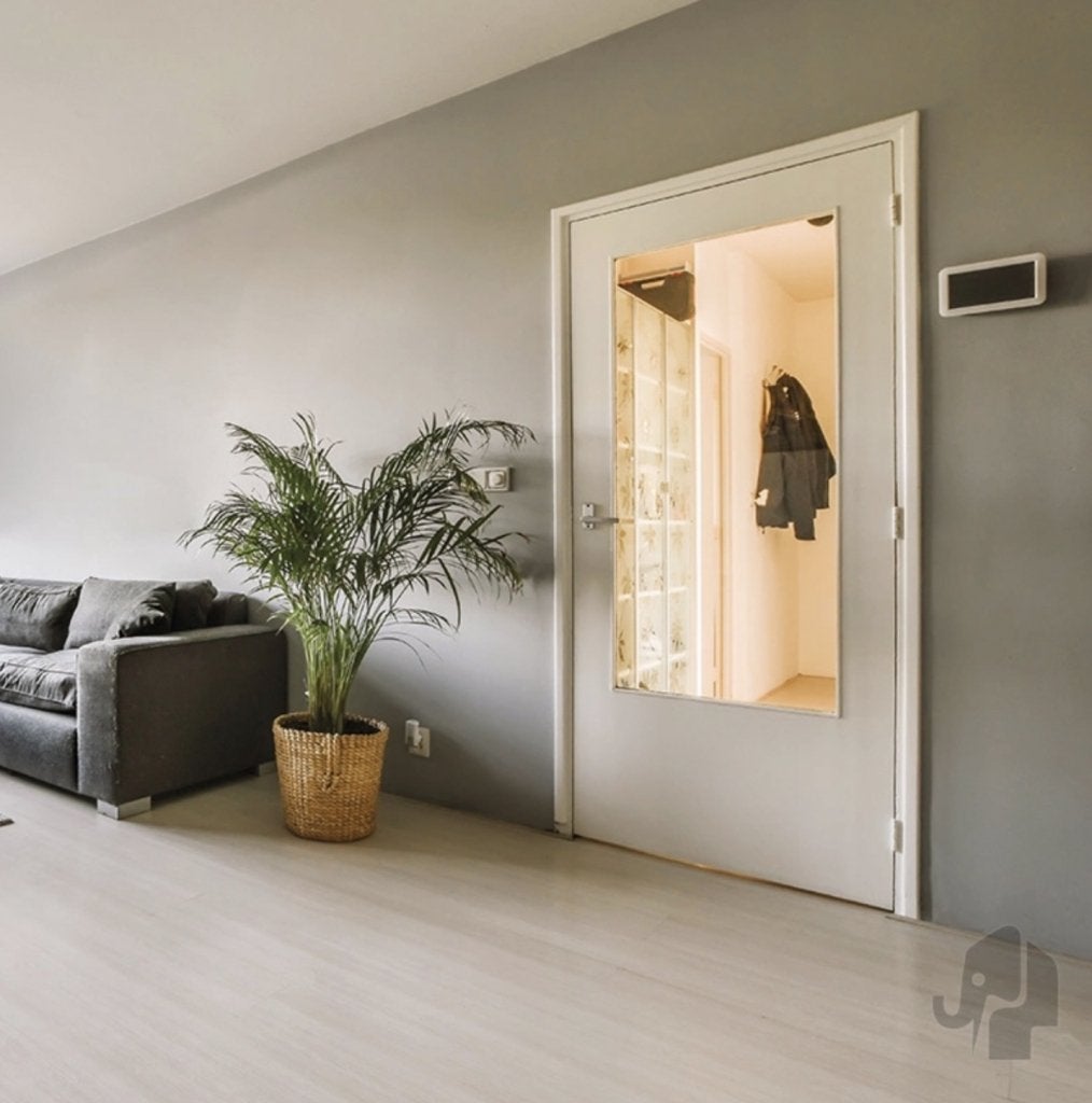 Binnendeur met glasopening Stomp | Boarddeur