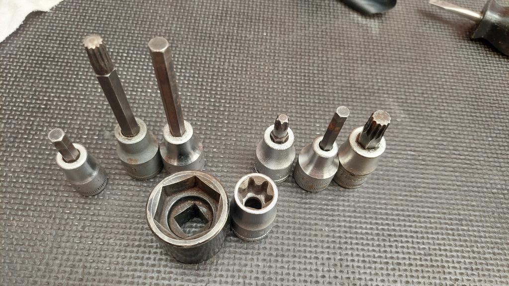 GEDORE DIV INBUS EN TORX EN DOPPEN, Ophalen of Verzenden, Gebruikt