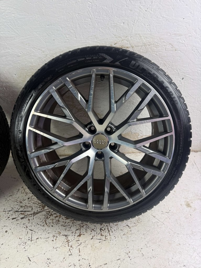 Audi A4 A5 A6 Transporter velgen 20" 5x112 winterset 6mm, Niet ingevuld, Gebruikt, 255 mm, Banden en Velgen