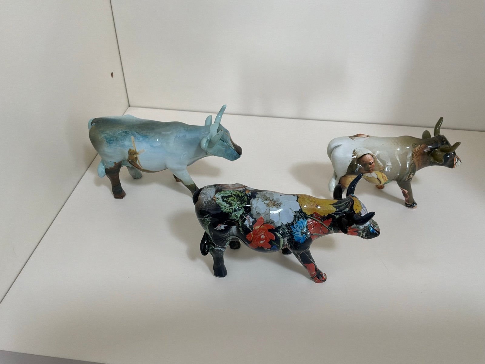Cowparade Art Pack: Rembrandt, Vermeer, Mignon Beelden, Ophalen of Verzenden, Zo goed als nieuw, Dier